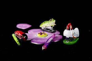 Playful items for a desk